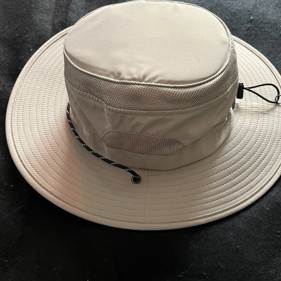 FA/Free Authority Tan Net Side Panels Sport Adjustable Outdoor Hat - Picture 1 of 11